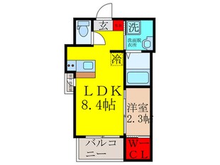 仮)リアコート上新庄の物件間取画像